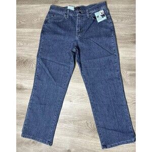 LEE 1889 Women's Jeans 8S Petite Relaxed Fit at the Waist Stretch Straight-NEW